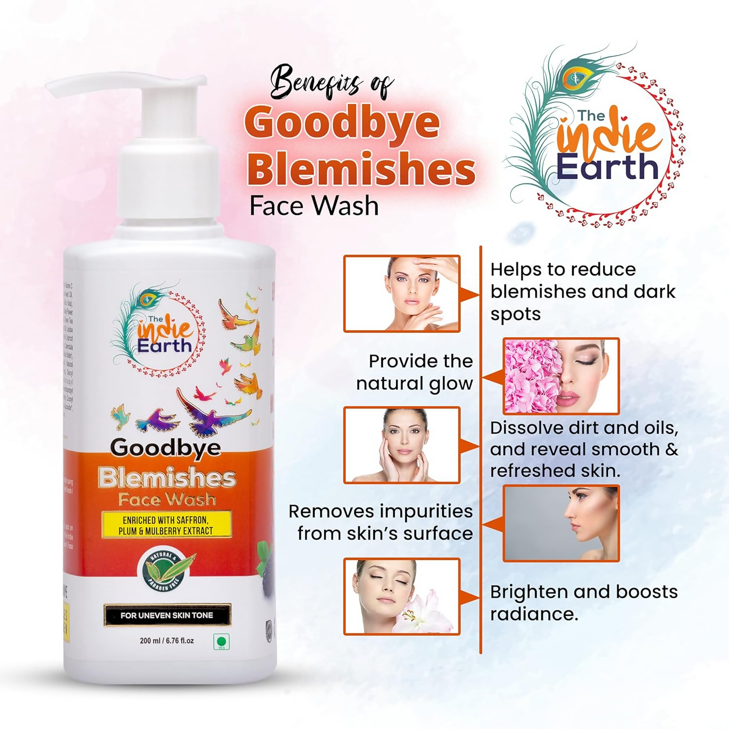 The Indie Earth Goodbye Blemish (Vitamin C) Facewash
