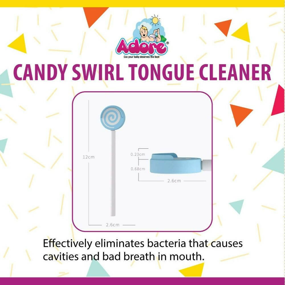 Adore Kid's manual Tongue Cleaner Combo