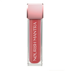 Nourish Mantra Liquid Lipstick Creamy Matte with SPF / Water Proof, Smudge Proof Shade -Tedha Medha Hazelnut