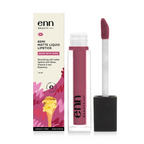 Enn Semi Matte Red Liquid Lipstick - Berry Vodka