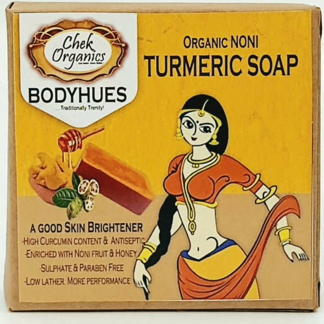 Chek Organics Body Hues Noni Turmeric Soap Hover Image