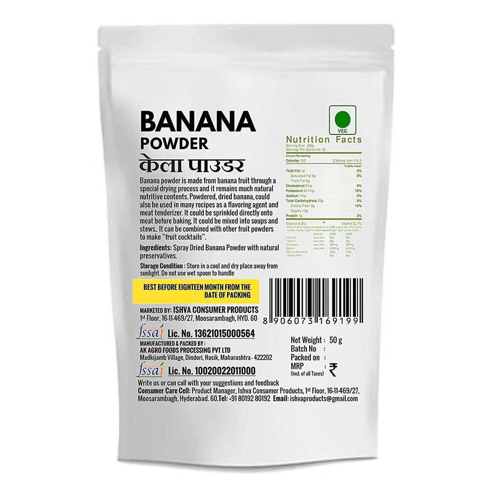 Ishva Banana Powder