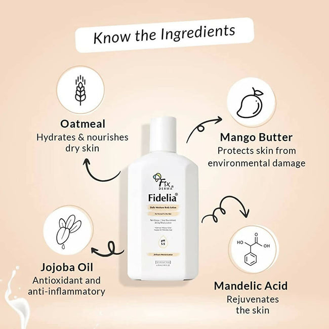 Fixderma Fidelia Daily Moisture Body Lotion Main Image