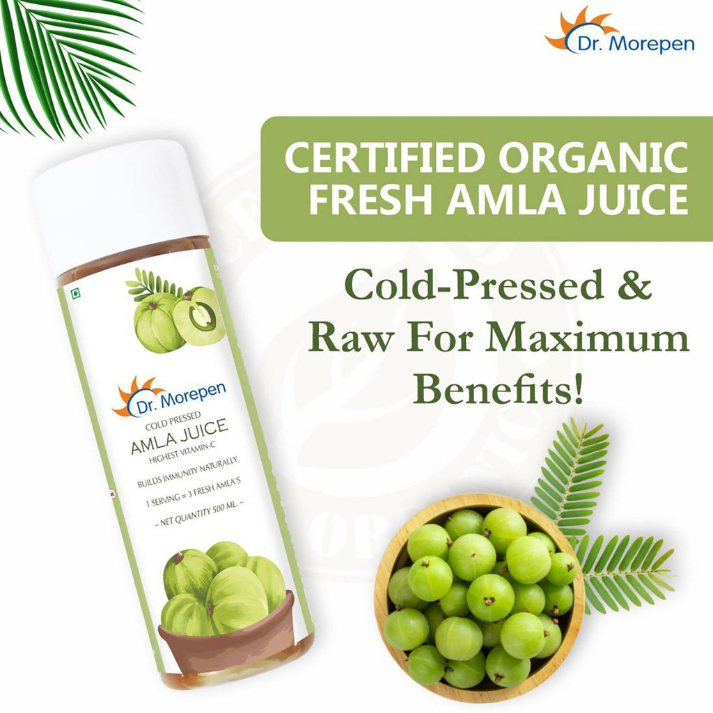 Dr. Morepen Cold Pressed Raw Amla Juice
