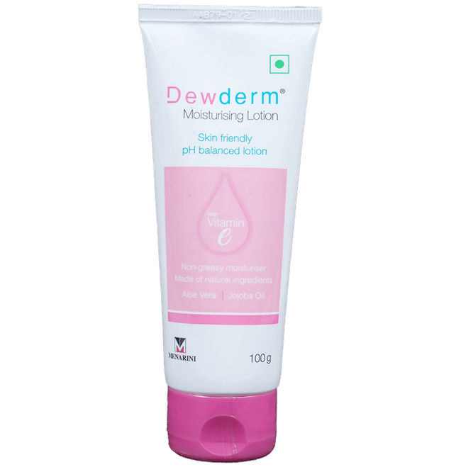 Dewderm Moisturising Lotion with Vitamin E, Aloe Vera & Jojoba Oil Hover Image