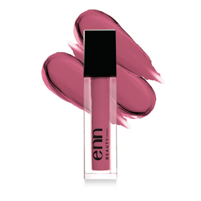 Enn Semi Matte Red Liquid Lipstick - Berry Vodka Hover Image