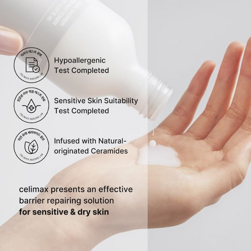 Celimax Dual Barrier Creamy Toner - Korean Skin Care