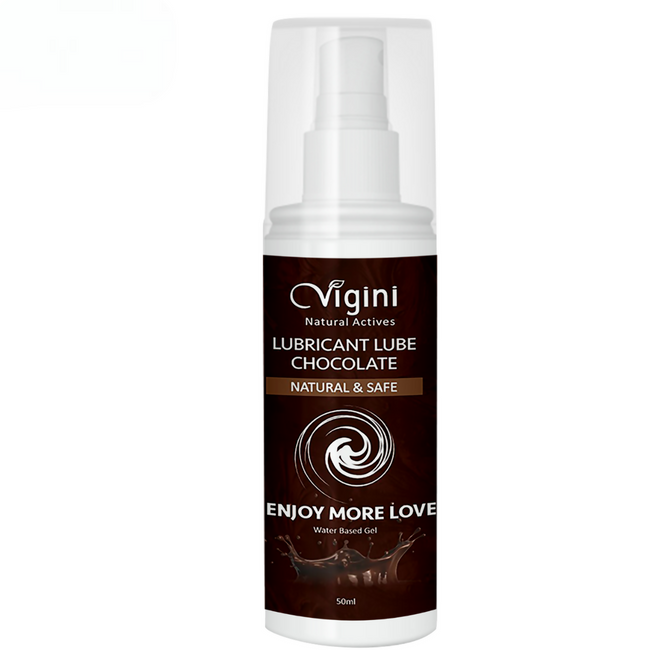 Vigini Intimate Chocolate Lubricant Personal Lube Water Based Gel Hover Image