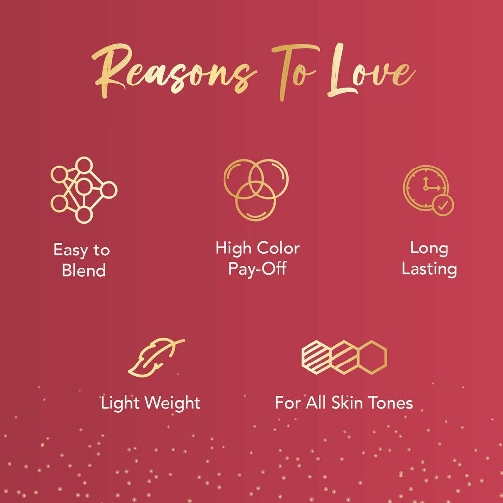 Blue Heaven Bling 9 In 1 Eyeshadow Palette - Kiss Of Blush