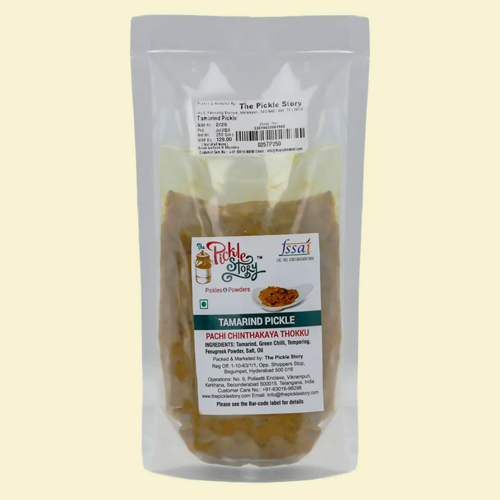 The Pickle Story Tamarind Pickle With Green Chilli