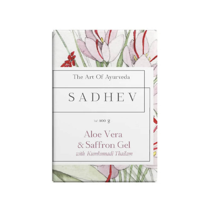Sadhev Aloe Vera & Saffron Gel With Kumkumadi Thailam Main Image