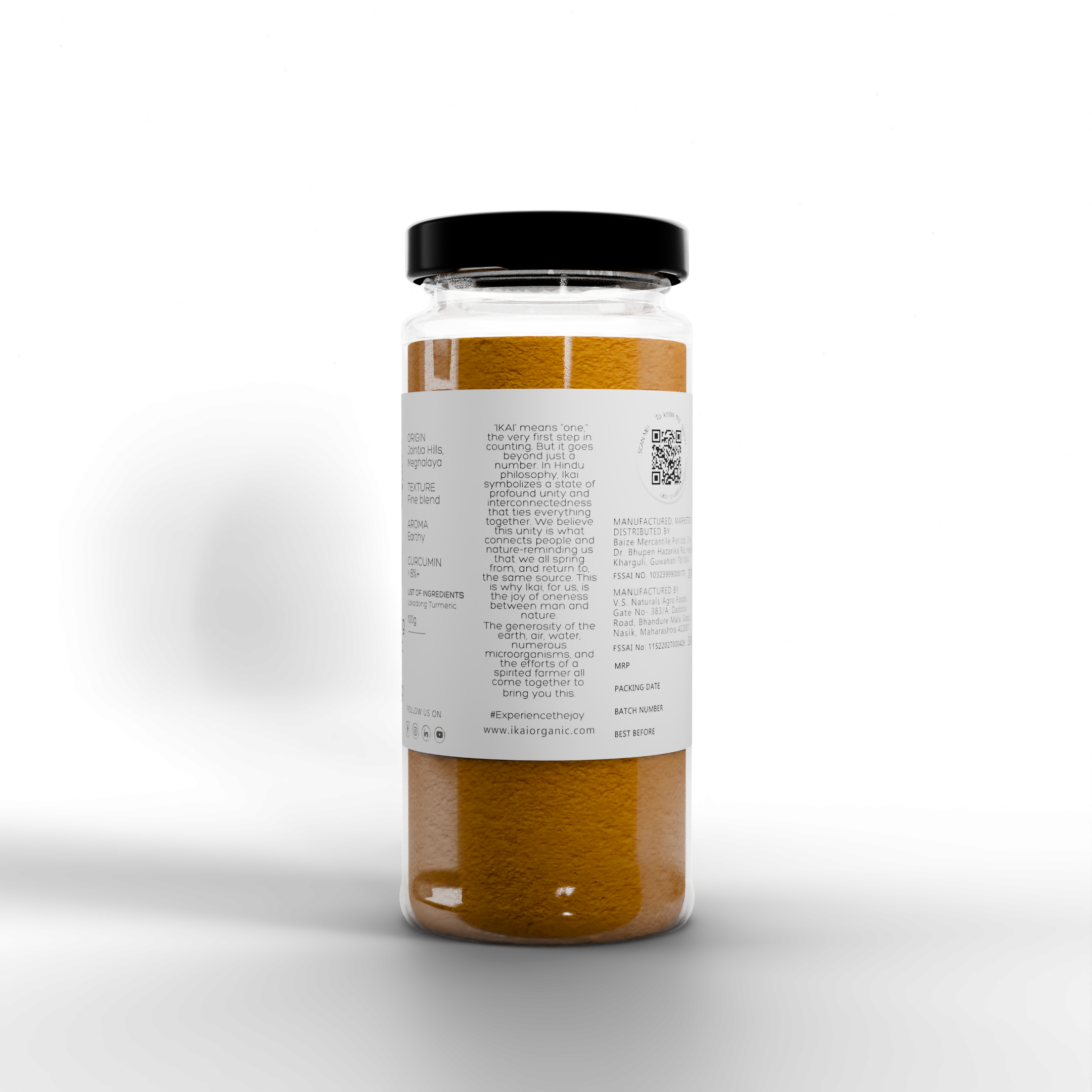 IKAI Natural Lakadong Turmeric