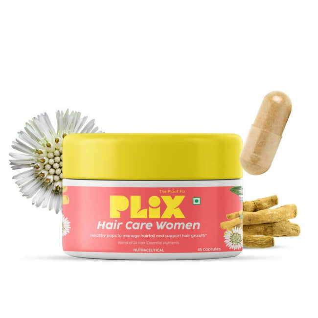 PLIX The Plant Fix Hair Care Women Capsules with Bhringraj Hover Image