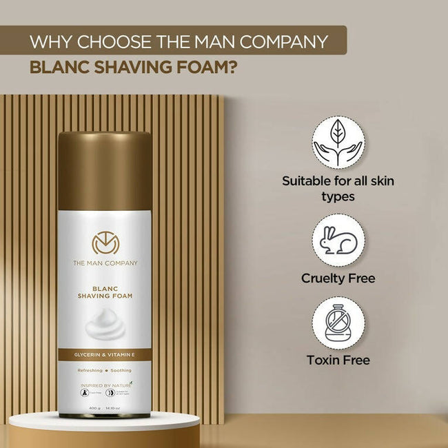 The Man Company Blanc Shaving Foam Main Image