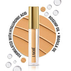 Lakme 9 To 5 Hya Matte Liquid Concealer - Sand