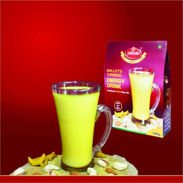 Jawari Millets Turmeric Drink With Nuts Main Image