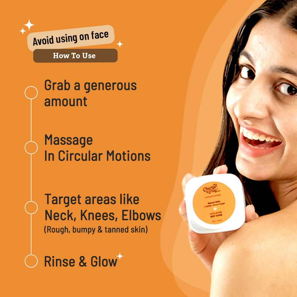 Chemist At Play Exfoliating Body Scrub + Brightening Boost Vitamin C Face Wash Combo