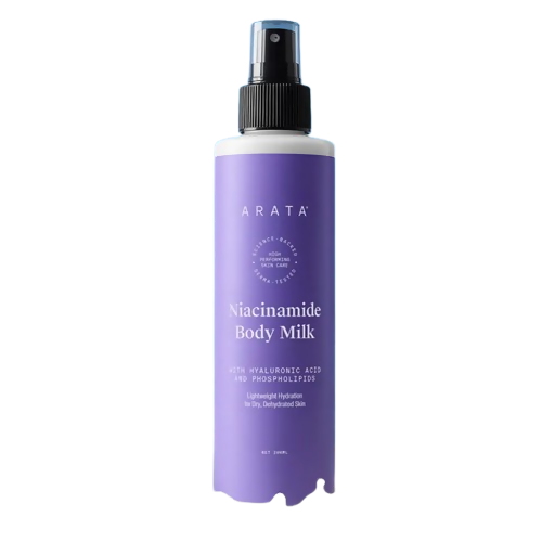 Arata Niacinamide Body Milk for Dull and Dehydrated Skin