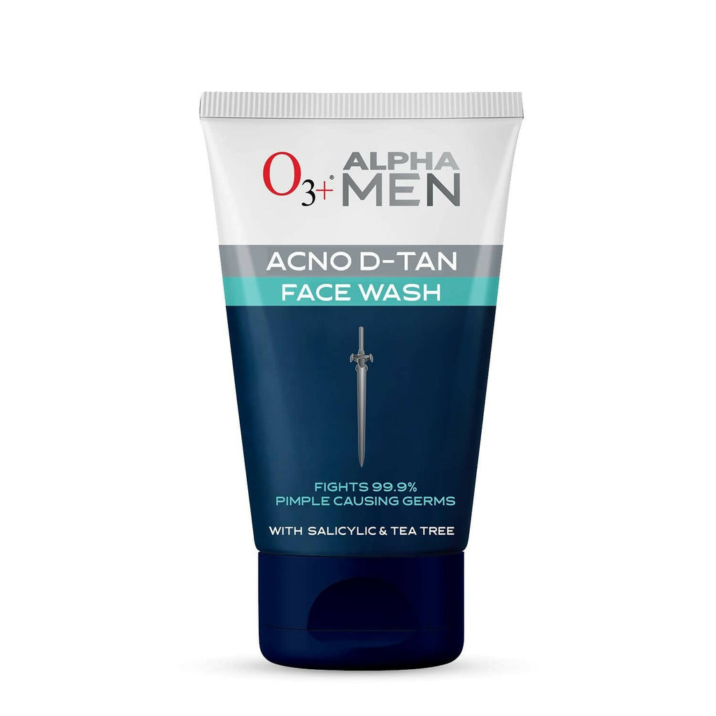 Professional O3+ Alpha Men Acno D-TAN Face Wash with Tea Tree