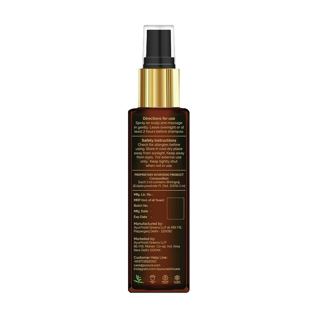 Pyoura Bhringraj Non-Oily Hair Spray Serum Mist Main Image