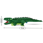 Webby Soft Crocodile with Open Mouth Stuffed Animal Plush Green Toy - 72 cm
