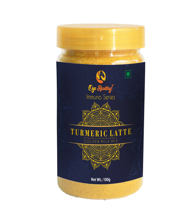 Oye Healthy Immuno Series Turmeric Latte Golden Milk Mix Hover Image
