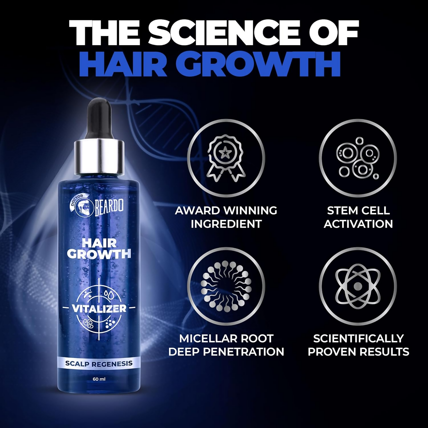 Beardo Hair Growth Vitalizer Serum