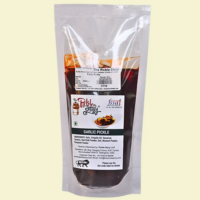 The Pickle Story Garlic Pickle (Lahsun Ka Achar) Main Image