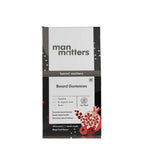 Man Matters Beard Growth Gummies, Promotes Beard Density