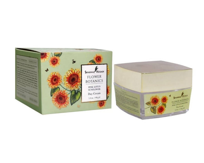 Shahnaz Husain Flower Botanics - Pink Lotus Sunflower Day Cream Hover Image