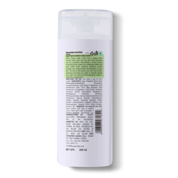 Kaya White Protect Body Lotion