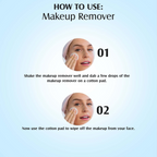 Glam21 Makeup Remover For Water-Proof & Long Lasting Makeup - Blue