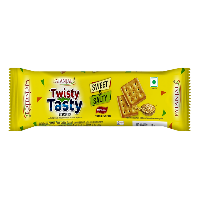 Patanjali Twisty Tasty Biscuits Main Image