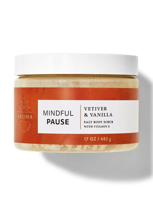 Bath & Body Works Vetiver Vanilla Salt Body Scrub Hover Image