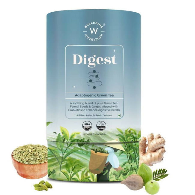 Wellbeing Nutrition Digest Green Tea Hover Image