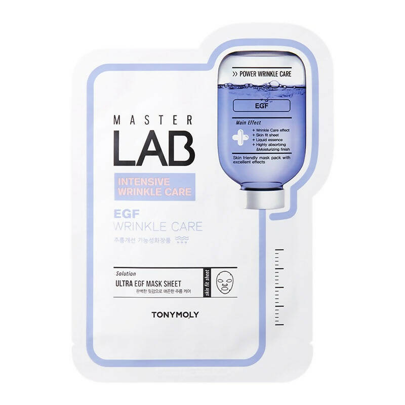 Tonymoly Master Lab Egf Wrinkle Care Mask Sheet - Korean Skincare