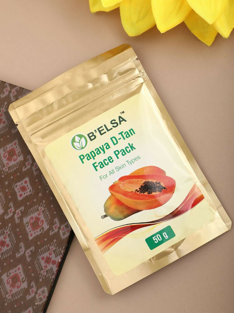 Belsa Herbals Organic Papaya D-Tan Face Pack