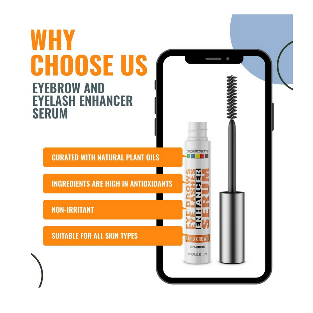 Organix Mantra Eyebrow Eyelashes Growth Serum