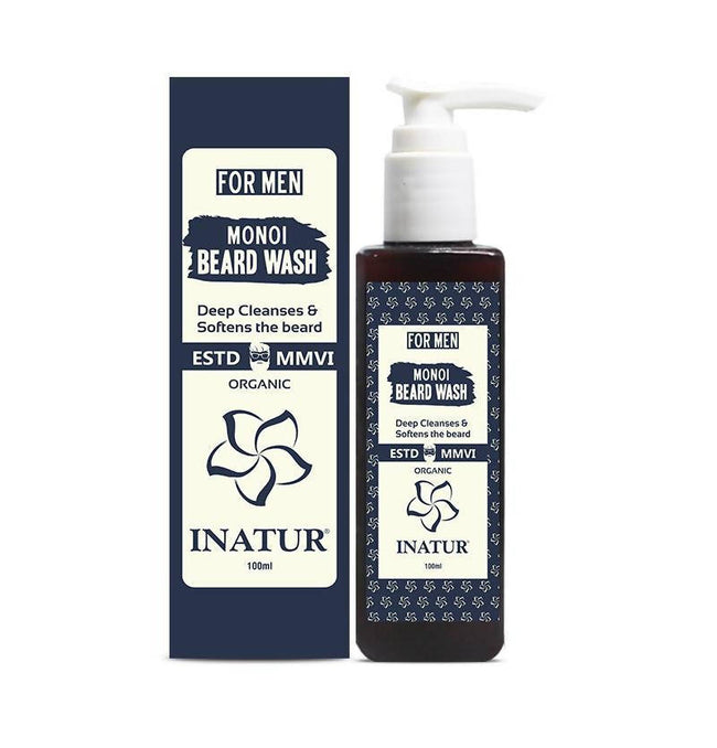 Inatur Monoi Beard Wash For Men Hover Image