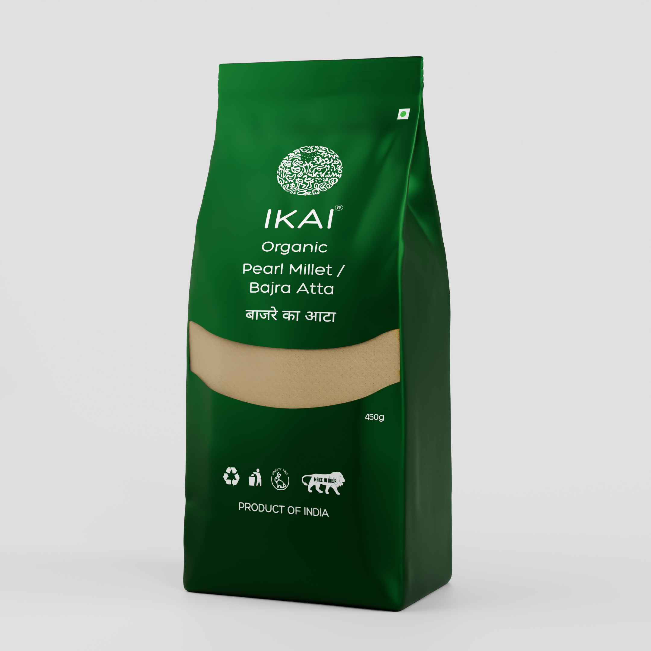 IKAI Organic Pearl Millet/Bajra Atta