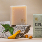 Isha Life Cleanse. Neem And Turmeric With Tulsi And Tea Tree Handcrafted Soap
