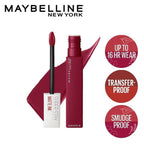 Maybelline New York Liquid Matte Lipstick Superstay Matte Ink - 115 Founder