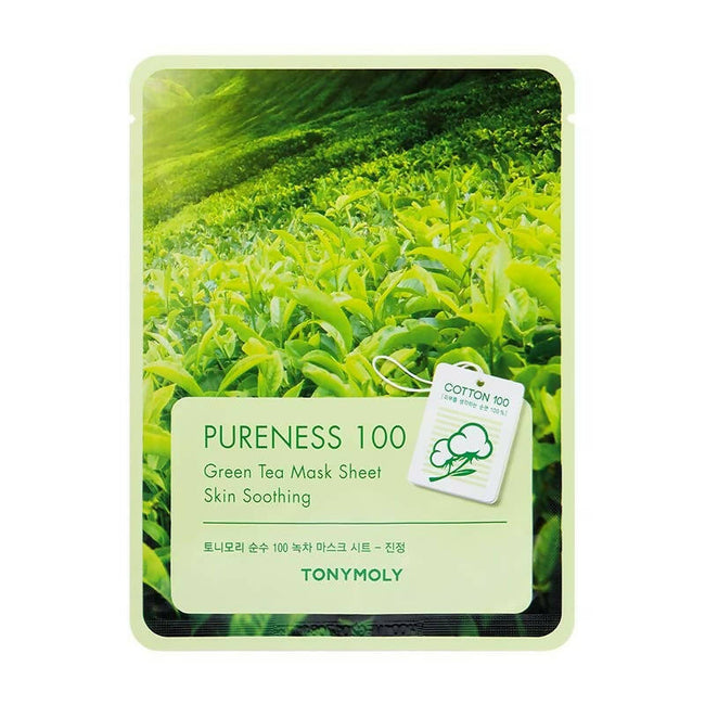 Tonymoly Pureness 100 Greentea Mask Sheet - Korean Skincare Hover Image