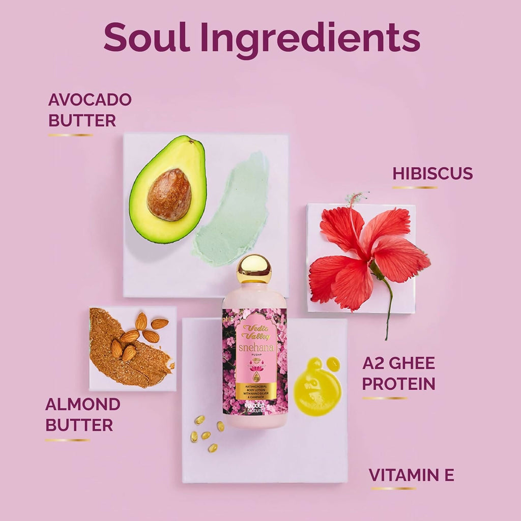 Vedic Valley Pushp Body Lotion for Women & Men