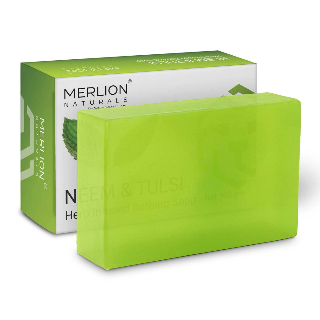 Merlion Naturals Neem and Tulsi Glycerine Soap