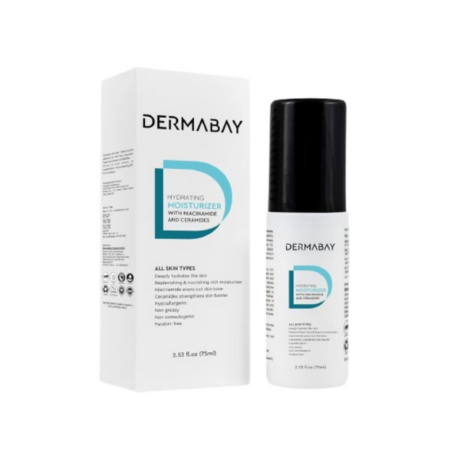 Dermabay Hydrating Moisturizer Lotion With Niacinamide And Ceramides Hover Image