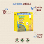 Timios Organic Wheat Banana Baby Cereal