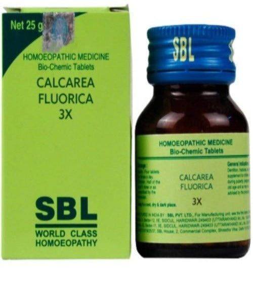 SBL Homeopathy Calcarea Fluorica Biochemic Tablet Hover Image