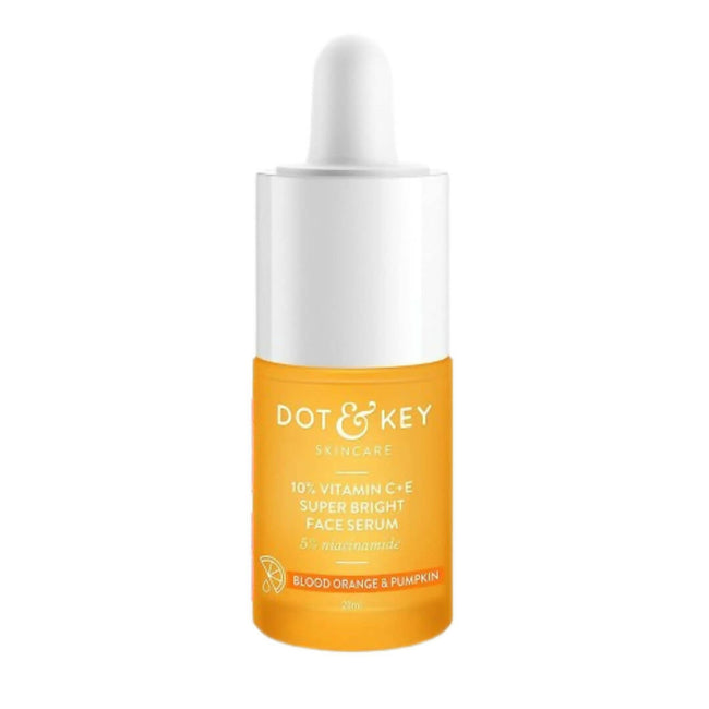 Dot & Key 10% Vitamin C+E Super Bright Face Serum | 5% Niacinamide | Glow Booster Hover Image