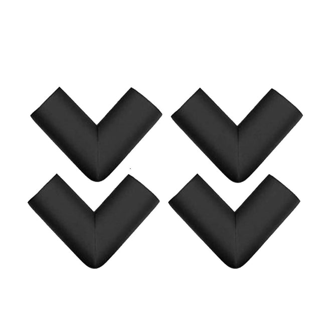 Safe-O-Kid Set of 12 Corner L Shaped Corner Guards for Kids safety- Black-Small Hover Image